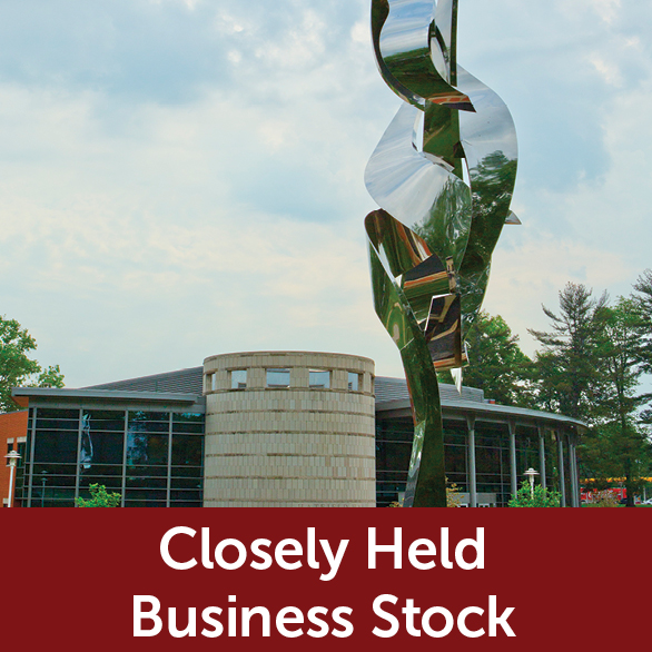 Rollover image of Hatfield Hall and The Flame of the Millenium. Link to Closely Held Business Stock. Rollover image of Hatfield Hall and The Flame of the Millenium. Link to Closely Held Business Stock.