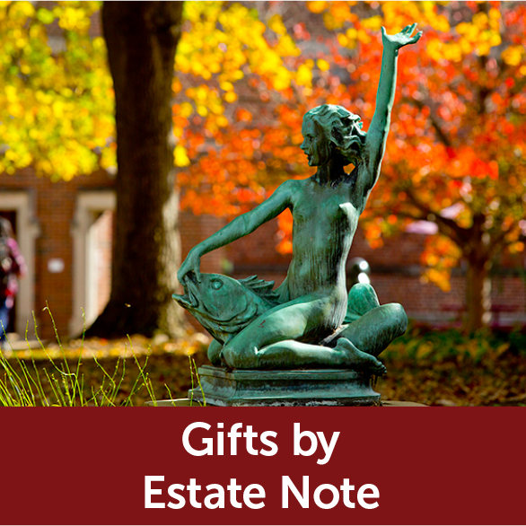 Rollover image of girl and fish statue. Link to Gifts by Estate Note. Rollover image of girl and fish statue. Link to Gifts by Estate Note.